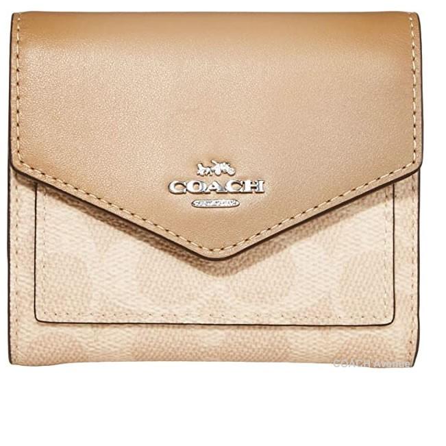 COACH コーチ カラーブロック×シグネチャー