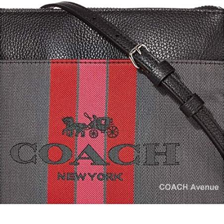 期間限定の大セール  コーチ COACH 72412 ホース アンド キャリッジ ジャガード キット クロスボディー チャコールブラック 送料無料 日本未入荷｜coachavenue｜03