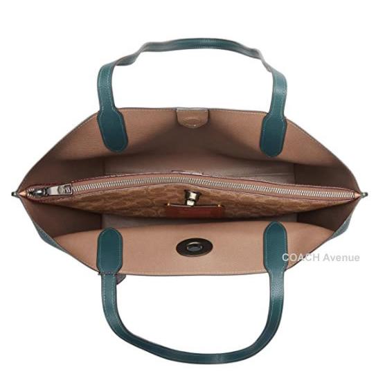 COACH コーチ C0690 ウィロウ トート ウィズ シグネチャー COACH コーチ C0690 ウィロウ トート ウィズ シグネチャー