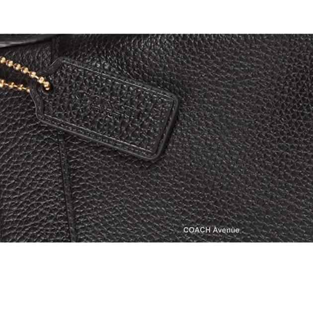COACH レザー　ショルダーバッグ　黒 COACH（コーチ） なくなり次第終了セール COACH C3376 ポリー ペブル