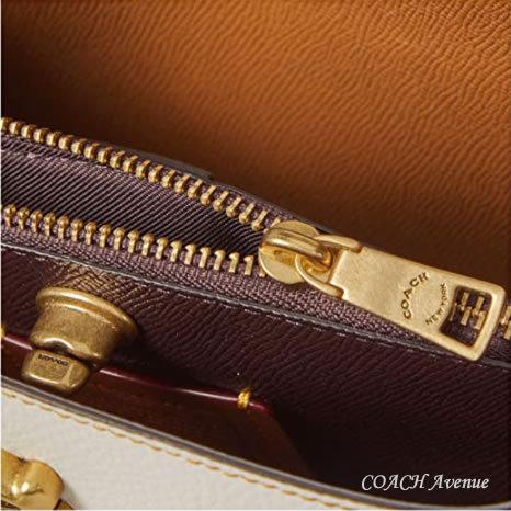 なくなり次第終了セール コーチ COACH C3766 ウィロウ バケット バッグ カラーブロック チョークマルチ ホワイト 白 正規店商品 送料無料の画像