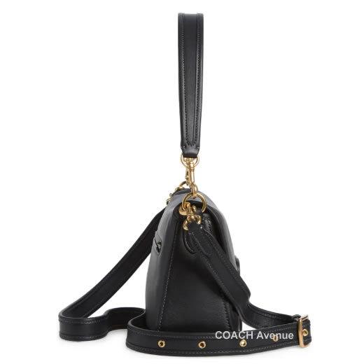 COACH コーチ C4823 ソフト タビー ショルダー バッグ ブラック COACH コーチ C4823 ソフト タビー ショルダー バッグ ブラック