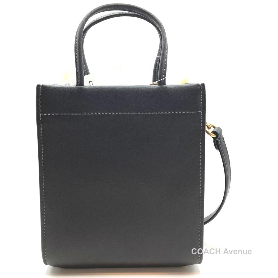 COACH 黒 レザー トートバッグ COACH コーチ レザー トートバッグ ブラック系【中古