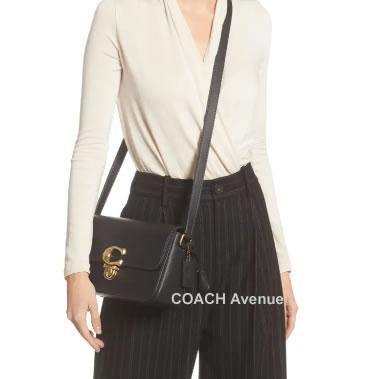 コーチCOACH C6641 ストゥディオ ショルダー バッグ ブラック 黒 正規