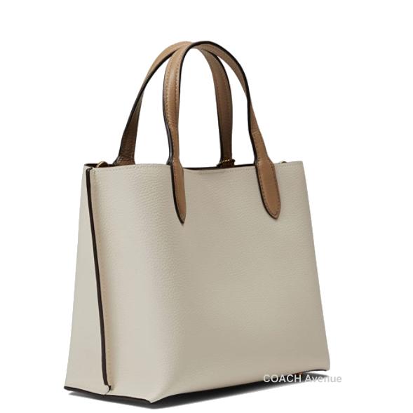 COACH ウィロウトート24 チョーク COACH（コーチ） なくなり次第終了セール COACH C8561 ウィロウ トート