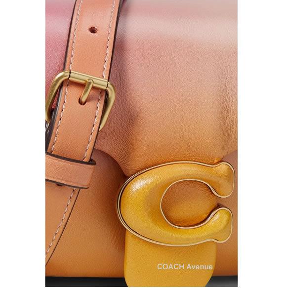 なくなり次第終了セール コーチ COACH CA084 オンブレ ピロー タビー ショルダー バッグ 18 ペチュニア マルチ 送料無料 日本未入荷｜coachavenue｜02