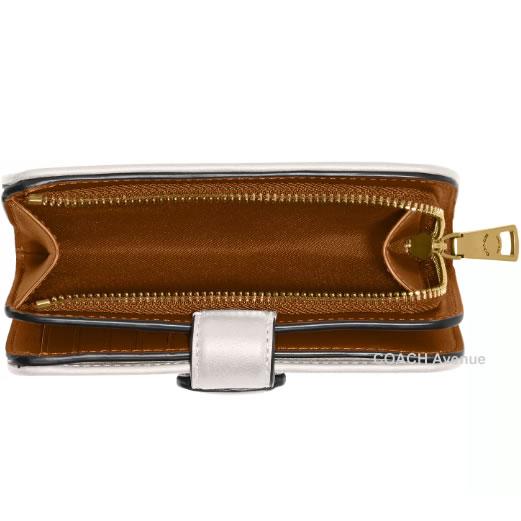 COACH（コーチ） COACH CA193 タビー ミディアム ウォレット チョーク