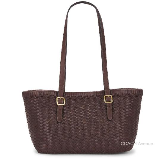 COACH（コーチ） COACH CBF83 ウーブン スウィング トート バッグ