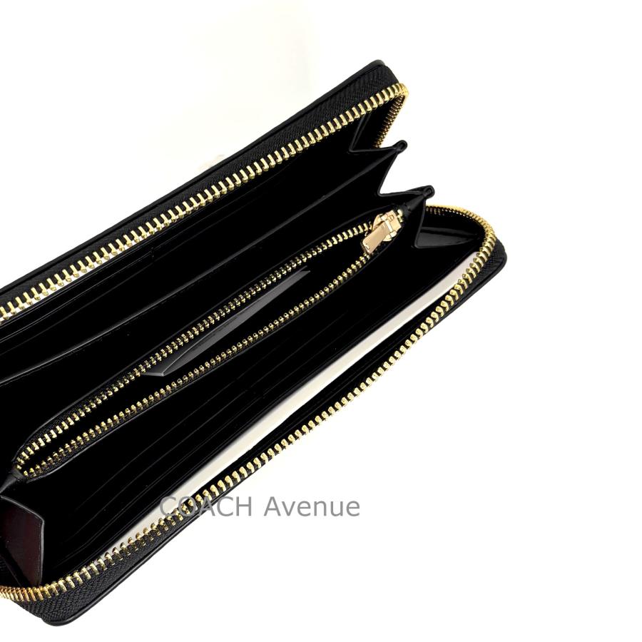 COACH（コーチ） ヒョウ柄 COACH CBT24 ロング ジップ アラウンド
