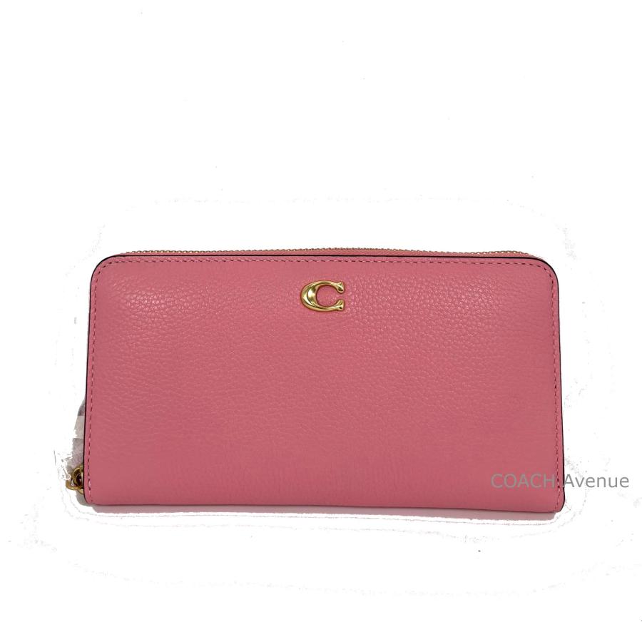 ✨未使用品級✨ COACH Cロゴ ラウンドジップ 長財布 CC489 COACH（コーチ） COACH CC489 アコーディオン ジップ レザー