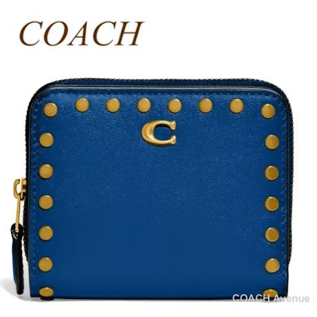 なくなり次第終了セール コーチ COACH CC967 ビルフォールド ウォレット リベット トゥルーブルー 青 二つ折り 折りたたみ財布 正規店商品  送料無料 : cc967tb : コーチアベニュー - 通販 - Yahoo!ショッピング