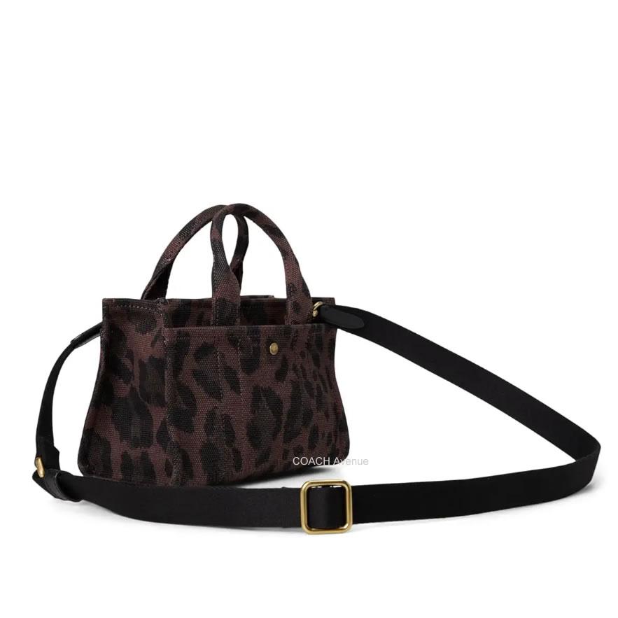 COACH（コーチ） ヒョウ柄 COACH CCG01 カーゴ トート バッグ 20
