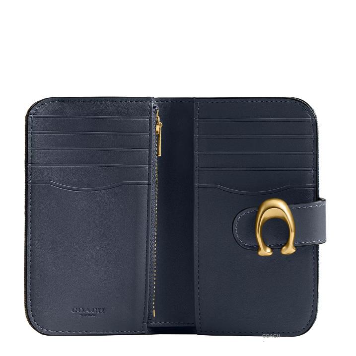 COACH 財布　★大人気★　デニム　三つ折り　コンパクト　ウォレット　新品 COACH（コーチ） 人気のデニムが可愛い COACH CCY23 タビー デニム