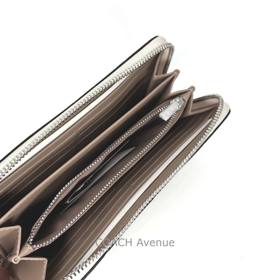 coco_cherryページ COACH（コーチ） チェリー模様が可愛い COACH CDE92 ロング ジップ