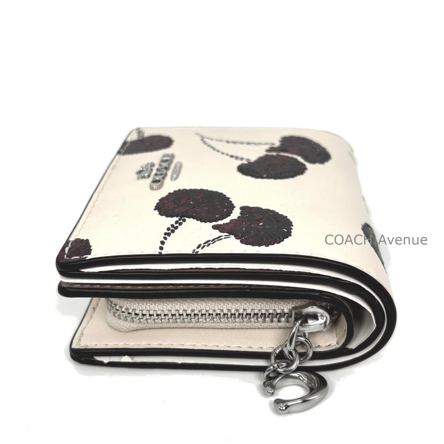 可愛い　coach 折りたたみ財布 ☆可愛い☆【Coach】スナップウォレットシグネチャーキャンバス (Coach