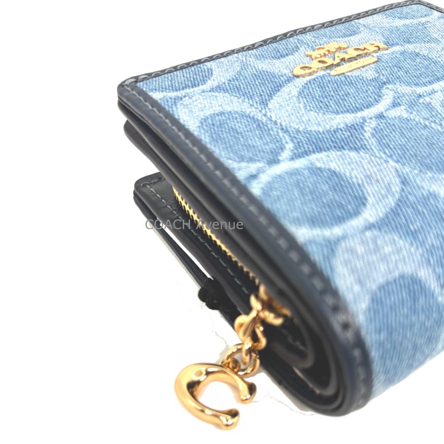 COACH（コーチ） 新作 人気のデニムが可愛い COACH CDL51 スナップ