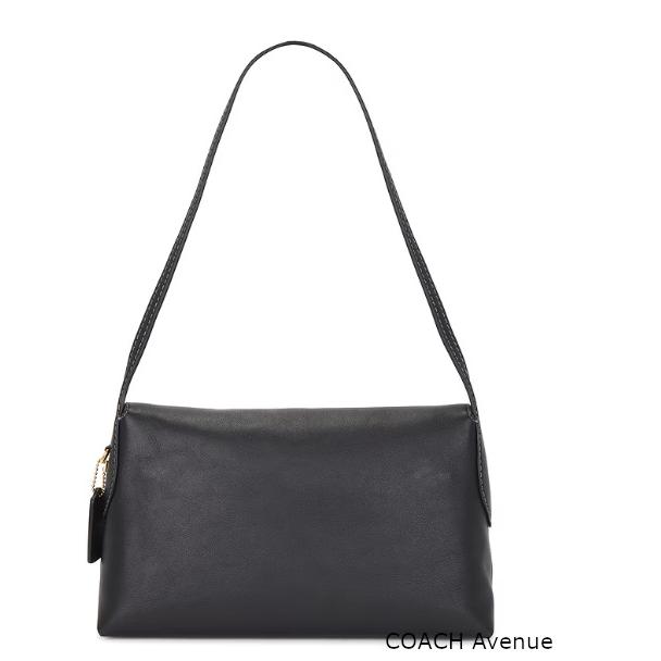 コーチ COACH CDS58 チェルシー ショルダー バッグ 30 ブラック 黒 レザー 肩がけ 正規店商品 送料無料の画像