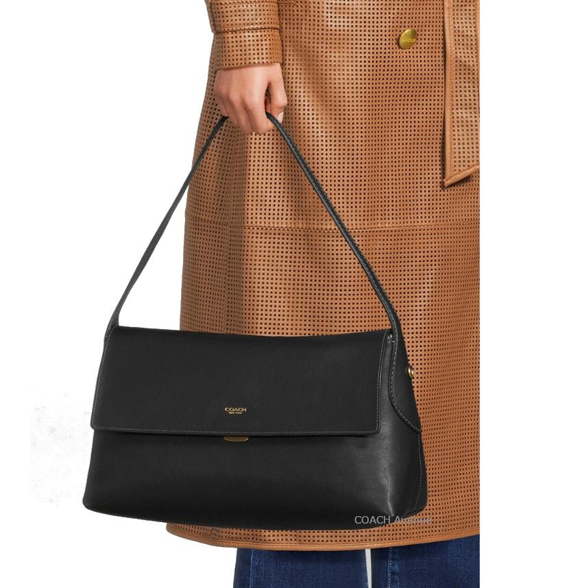 コーチ COACH CDS62 チェルシー ショルダー バッグ 36 ブラック 黒 レザー 肩がけ 正規店商品 送料無料 日本未入荷の画像