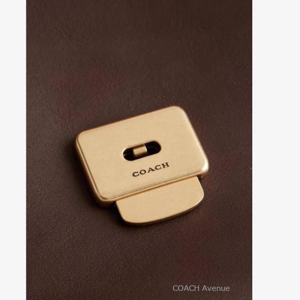 コーチ COACH CDS62 チェルシー ショルダー バッグ 36 メイプル ブラウン茶色 レザー 肩がけ 正規店商品 送料無料 日本未入荷の画像