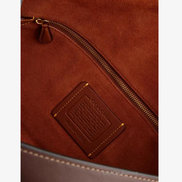 コーチ COACH CDS62 チェルシー ショルダー バッグ 36 メイプル ブラウン茶色 レザー 肩がけ 正規店商品 送料無料 日本未入荷の画像
