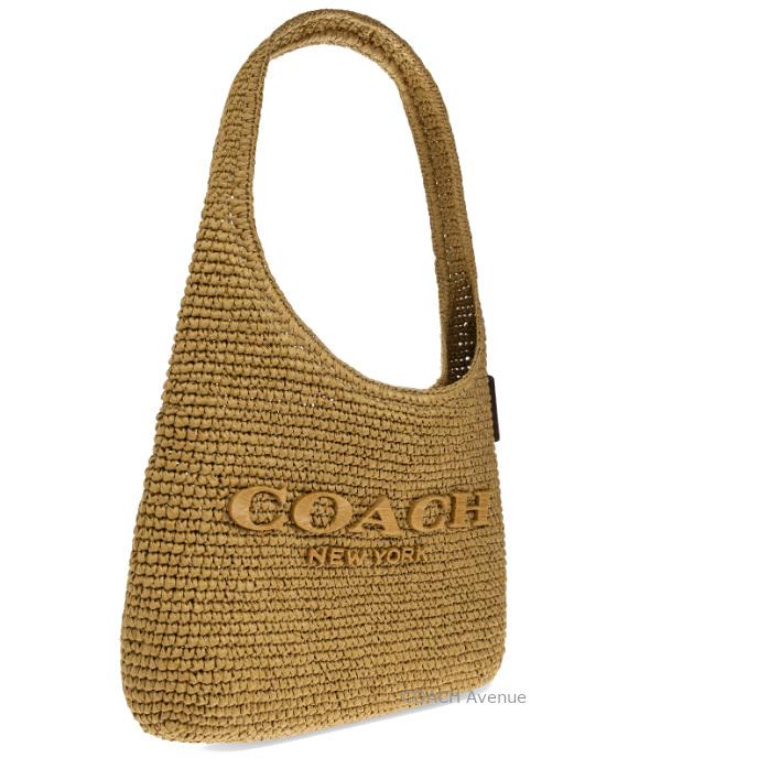 coach コーチ　正規品　かごバッグ　ストローバッグ　ショルダー COACH（コーチ） COACH CDU75 かごバッグ ストロー ブルックリン