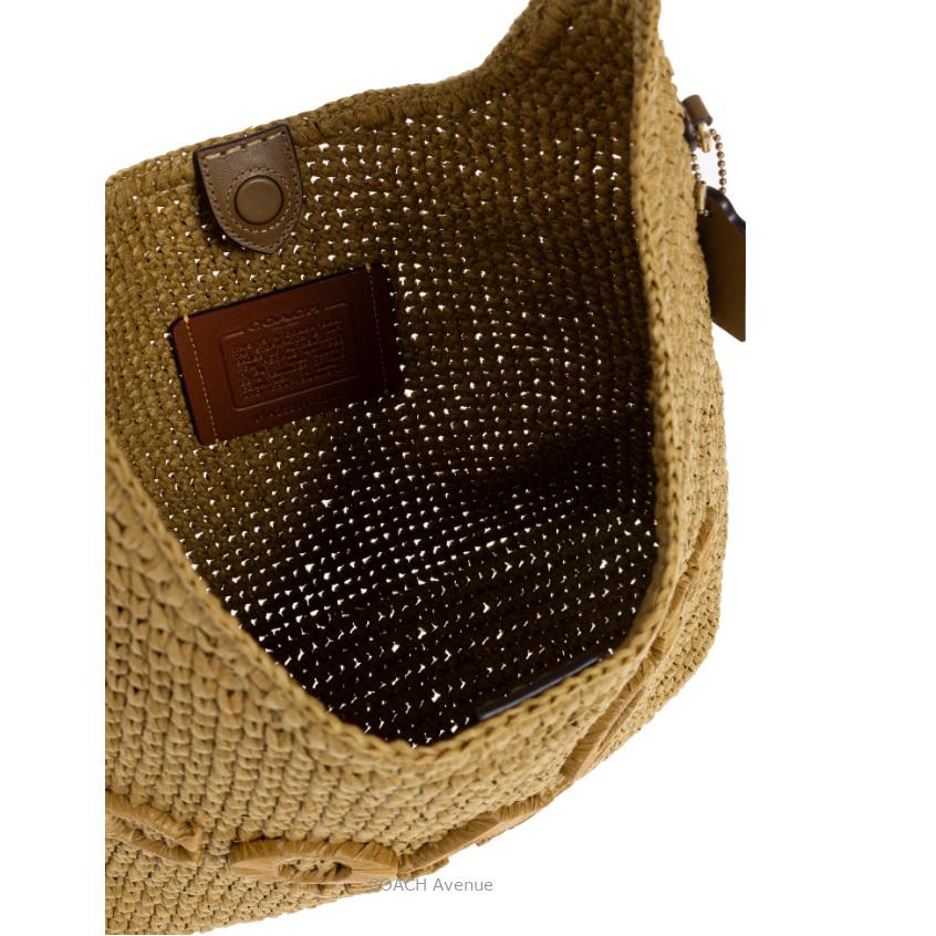 COACH（コーチ） COACH CDU75 かごバッグ ストロー ブルックリン