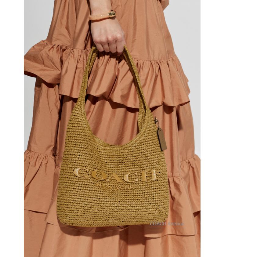 COACH（コーチ） COACH CDU75 かごバッグ ストロー ブルックリン