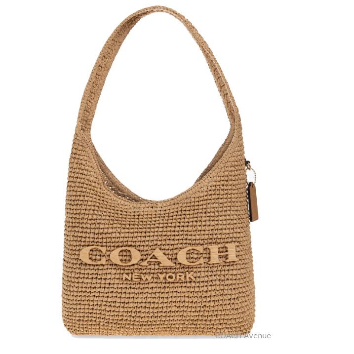 COACH（コーチ） COACH CDU75 かごバッグ ストロー ブルックリン