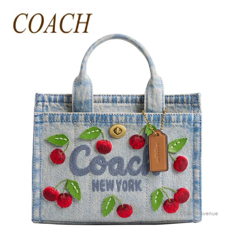 COACH（コーチ） 人気のデニム＆さくらんぼ柄 COACH CDY91 カーゴ