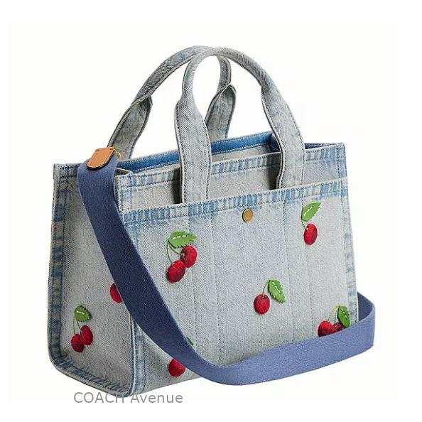 COACH（コーチ） 人気のデニム＆さくらんぼ柄 COACH CDZ31 カーゴ