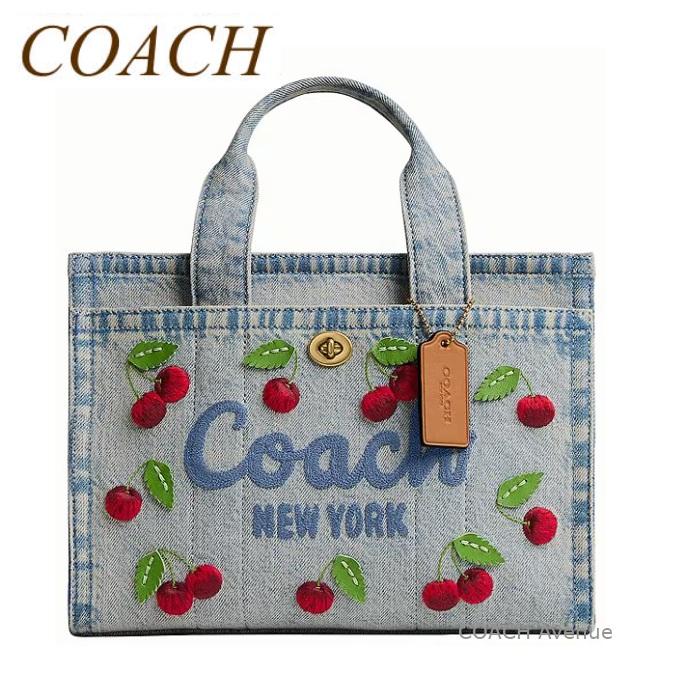 COACH（コーチ） 人気のデニム＆さくらんぼ柄 COACH CDZ31 カーゴ
