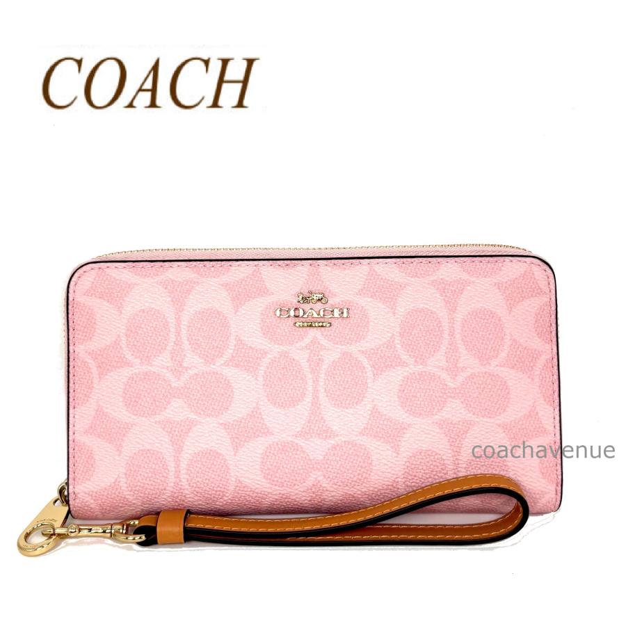 COACH（コーチ） 最新作 COACH CEC20 ロング ジップ アラウンド