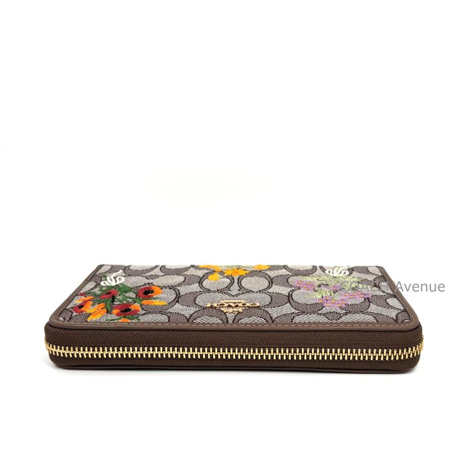 COACH（コーチ） 花柄 COACH CEC23 ロング ジップ アラウンド