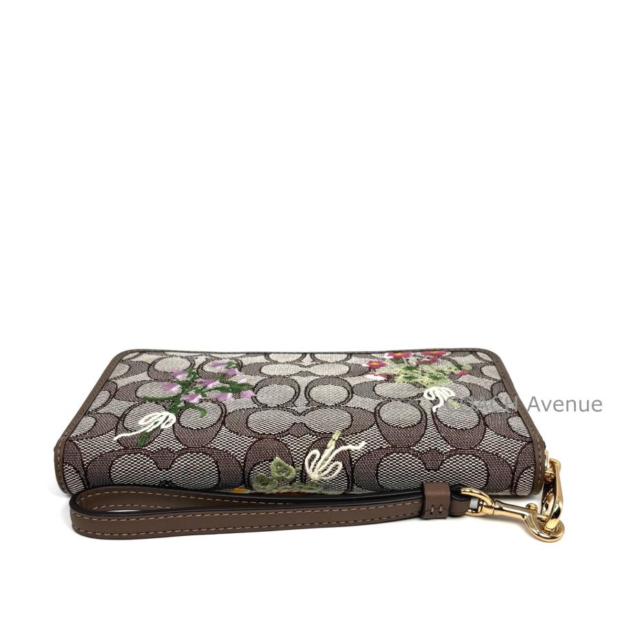 COACH（コーチ） 花柄 COACH CEC23 ロング ジップ アラウンド