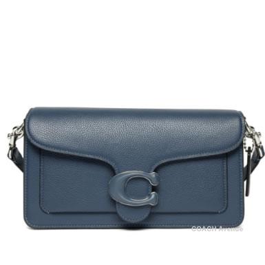 COACH コーチ CH735 タビー ショルダー バッグ 26 デニム ブルー