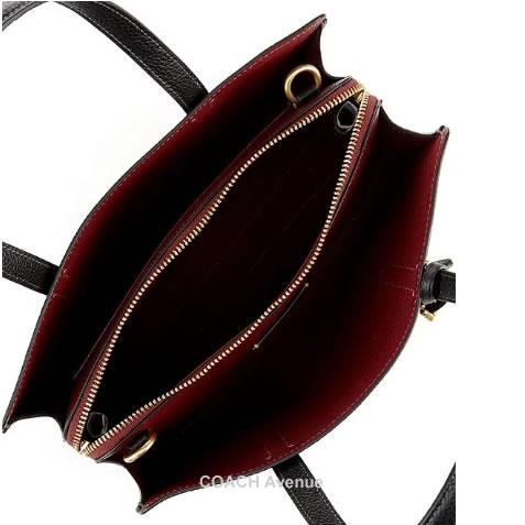 【極美品】コーチ 2906 キャリーオール ショルダーバッグ ターンロック 黒 極美品】コーチ 2906 キャリーオール ショルダーバッグ ターンロック 黒