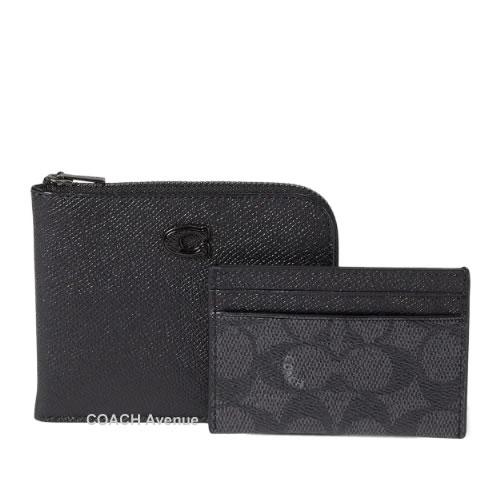 セール コーチ COACH CJ882 3-IN-1 Lジップ ウォレット シグネチャー 