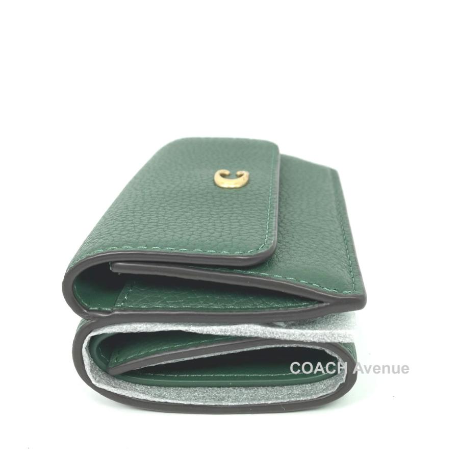 COACH コーチ CM437 ミニ トライフォールド ウォレット ハンター COACH コーチ CM437 ミニ トライフォールド ウォレット ハンター