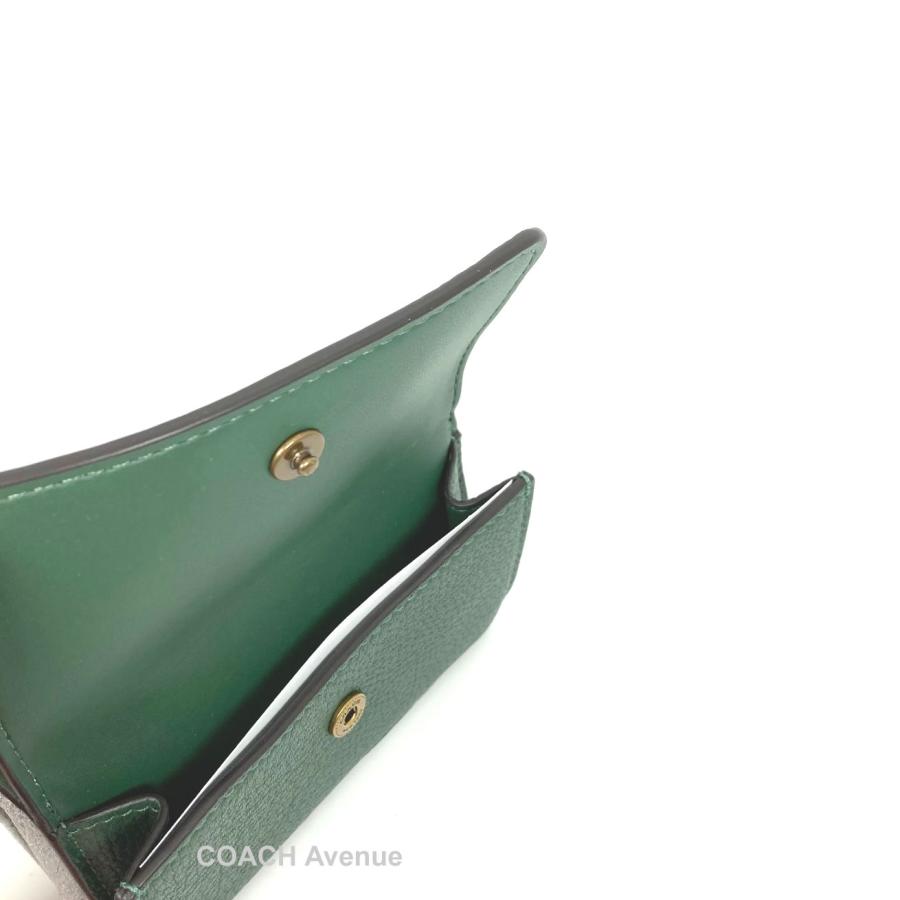 COACH コーチ CM437 ミニ トライフォールド ウォレット ハンター COACH コーチ CM437 ミニ トライフォールド ウォレット ハンター