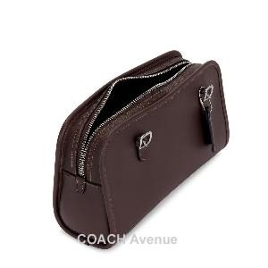 コーチ COACH CM565 スウィング ジップ バッグ メープル ダークブラウン 茶色 ショルダー レザー 鞄 正規店商品 送料無料の画像