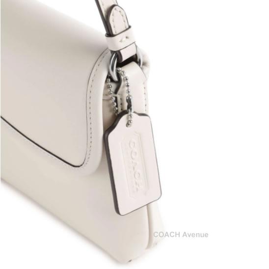 COACH（コーチ） COACH CP132 ハンプトンズ レザーバッグ チョーク