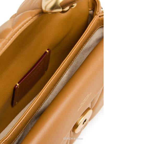 COACH ゴールド パーティバッグ　収納袋付き COACH（コーチ） COACH CP149 タビー ショルダー バッグ 20
