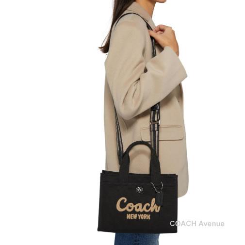 コーチ COACH CP164 カーゴ トート 26 ショルダー クロスボディ 斜めがけ ショルダー ブラック 黒 正規店商品 送料無料｜coachavenue｜05