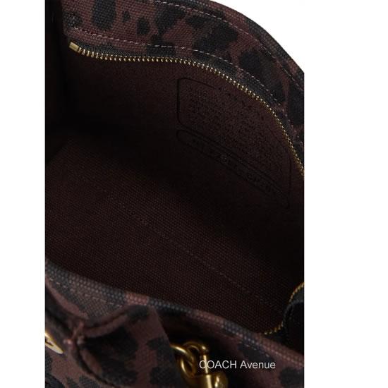COACH（コーチ） COACH CP769 カーゴ トート 26 レオパード プリント