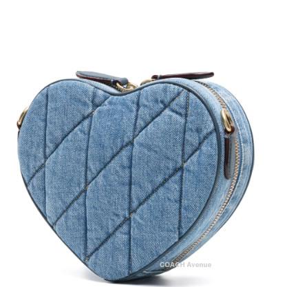 COACH なくなり次第終了セール コーチ CR669 デニム ハート COACH なくなり次第終了セール コーチ CR669 デニム ハート