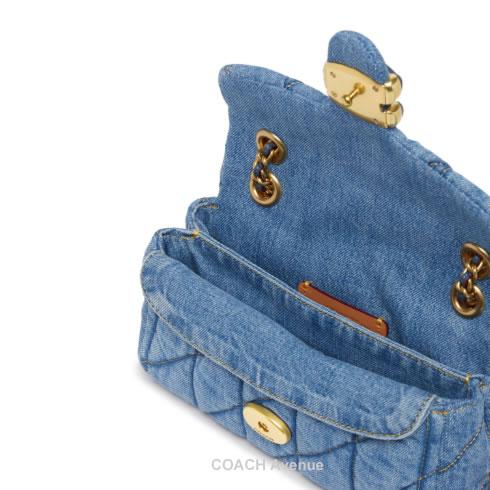 COACH 人気のデニムが可愛い コーチ CR701 タビー ショルダー COACH 人気のデニムが可愛い コーチ CR701 タビー ショルダー