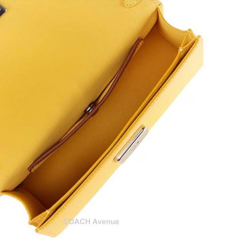 COACH（コーチ） COACH CR706 ジュノ バッグ カナリー イエロー 黄色