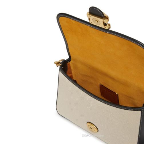 COACH コーチ CS717 ソフト タビー ショルダー バッグ ソルトストーン  