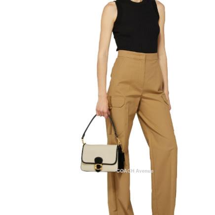 COACH コーチ CS717 ソフト タビー ショルダー バッグ ソルトストーン  