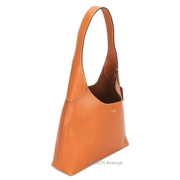コーチ COACH CU068 ブルックリン ショルダー バッグ 28 トフィ ライトブラウン 茶色 オレンジ トート バッグ 正規店商品 送料無料の画像